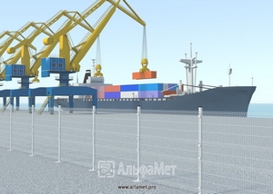 2D ограждения для морских и речных портов в Новосибирске